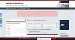 Desktop Screenshot of indirekte-teilliquidation.ch